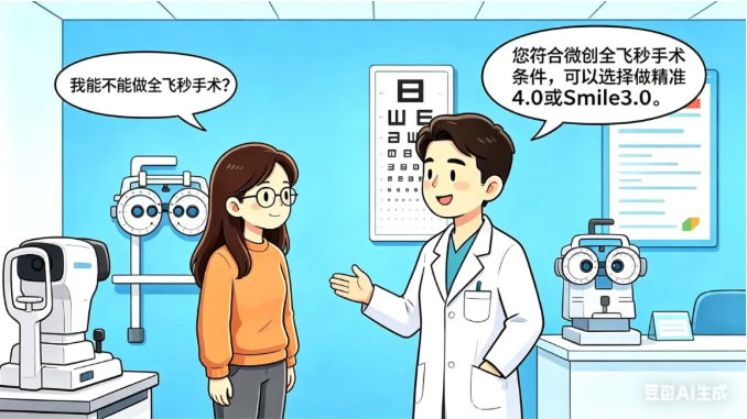 微创全飞秒也有“升级版”？一篇看懂精准4.0和SMILE3.0的核心差异