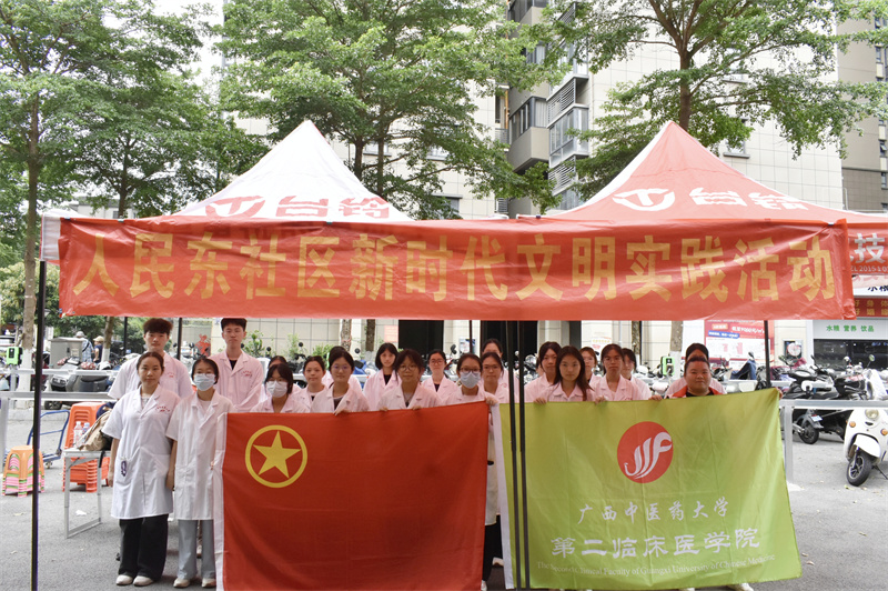 第二临床医学院开展社区公益义诊志愿服务活动